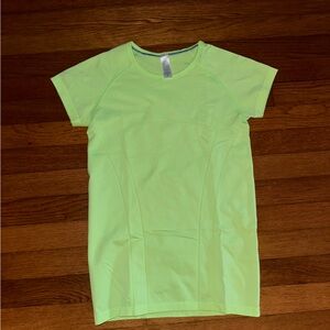 Neon green Ivivva athletic top